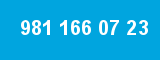 981 166 07 23 981 166 07 23